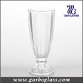 Footed copo de vidro gelado Slim (GB1023H)